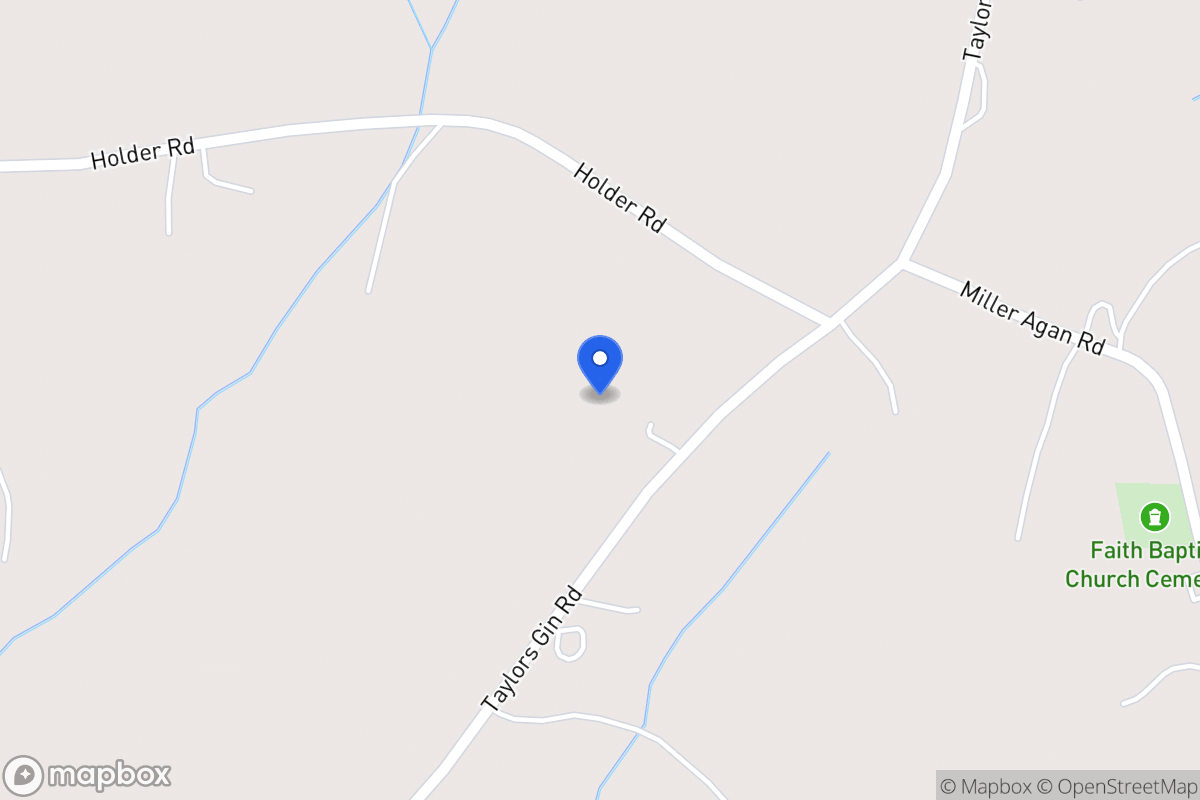 Map of 1064 Taylors Gin Rd