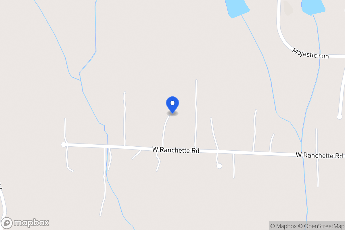 Map of 225 W Ranchette Rd