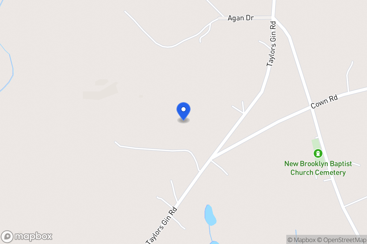 Map of 462 Taylors Gin Rd
