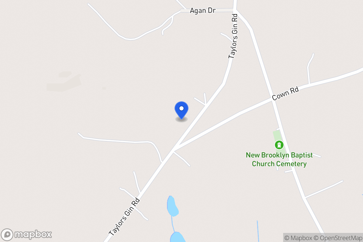 Map of 480 Taylors Gin Rd
