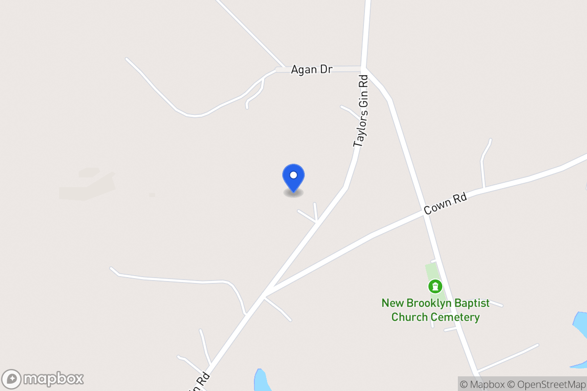 Map of 520 Taylors Gin Rd
