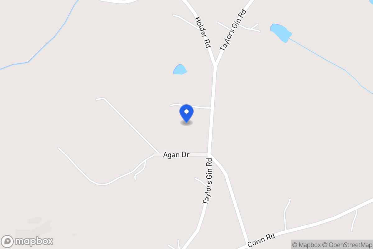 Map of 684 Taylors Gin Rd