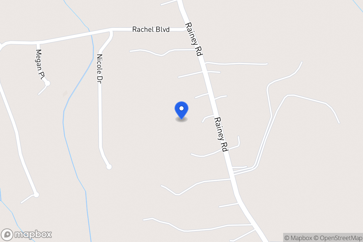 Map of 1002 Rainey Rd