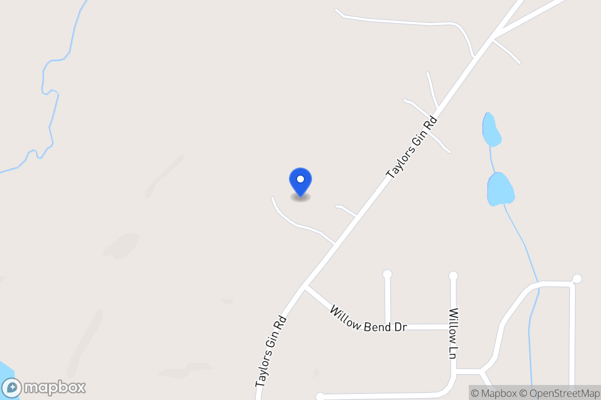 Map of 300 Taylors Gin Rd