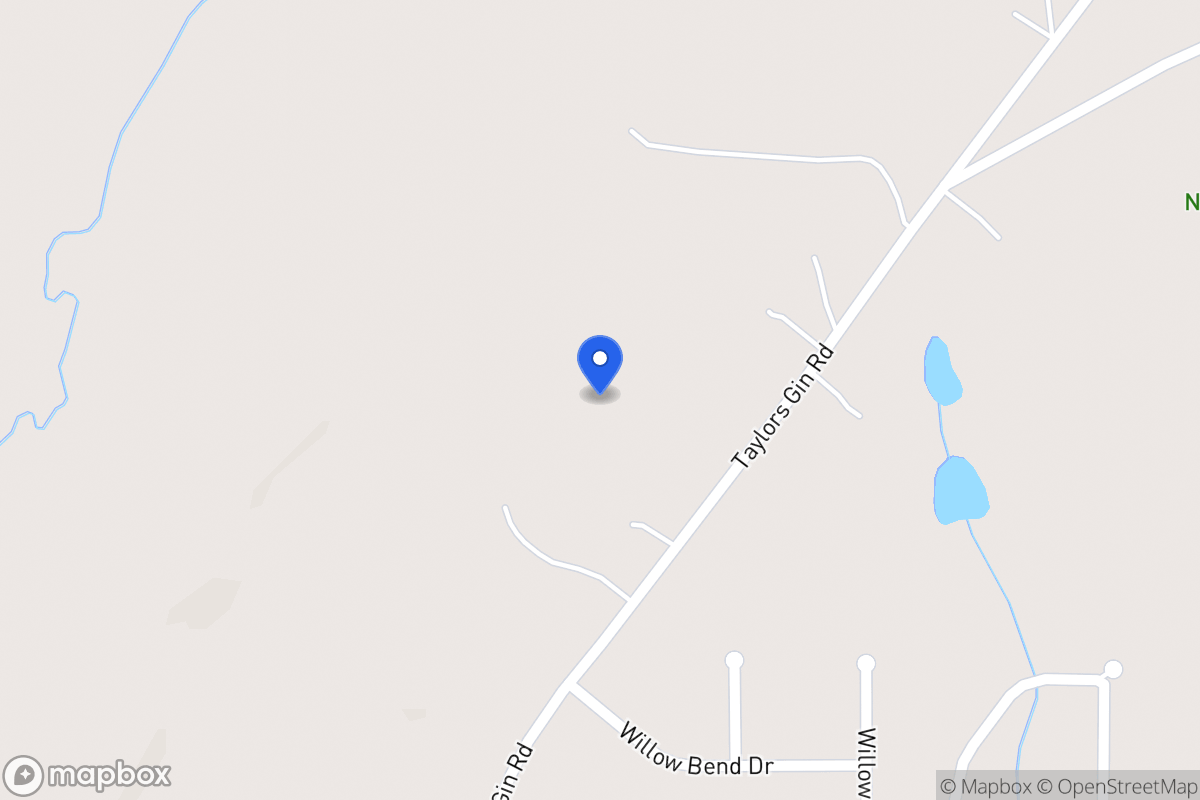 Map of 324 Taylors Gin Rd