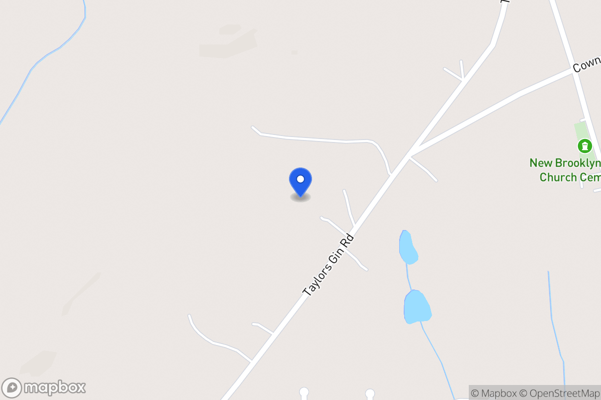 Map of 364 Taylors Gin Rd