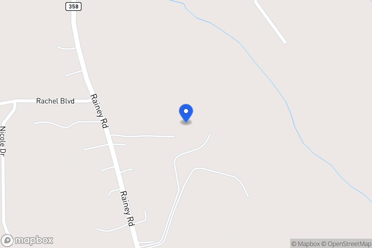 Map of 1023 Rainey Rd
