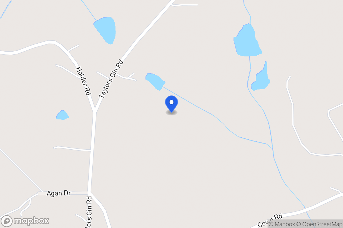 Map of 713 Taylors Gin Rd