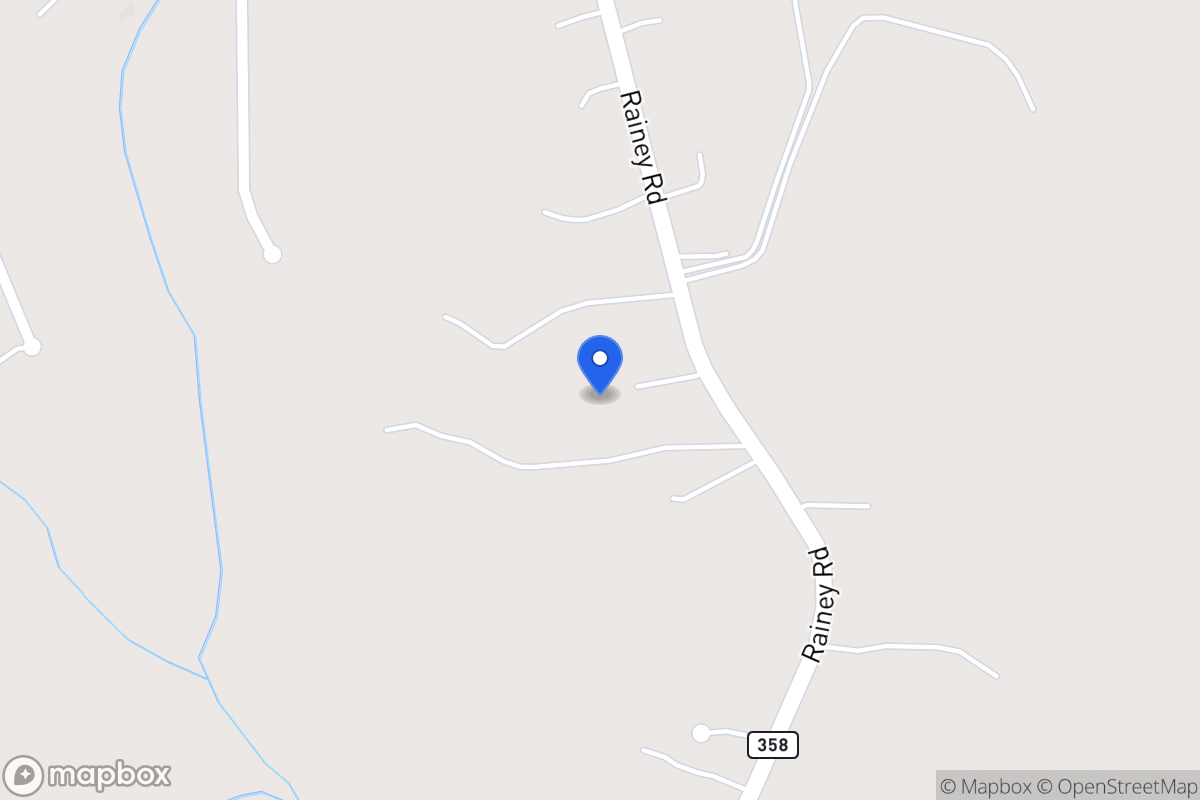 Map of 886 Rainey Rd