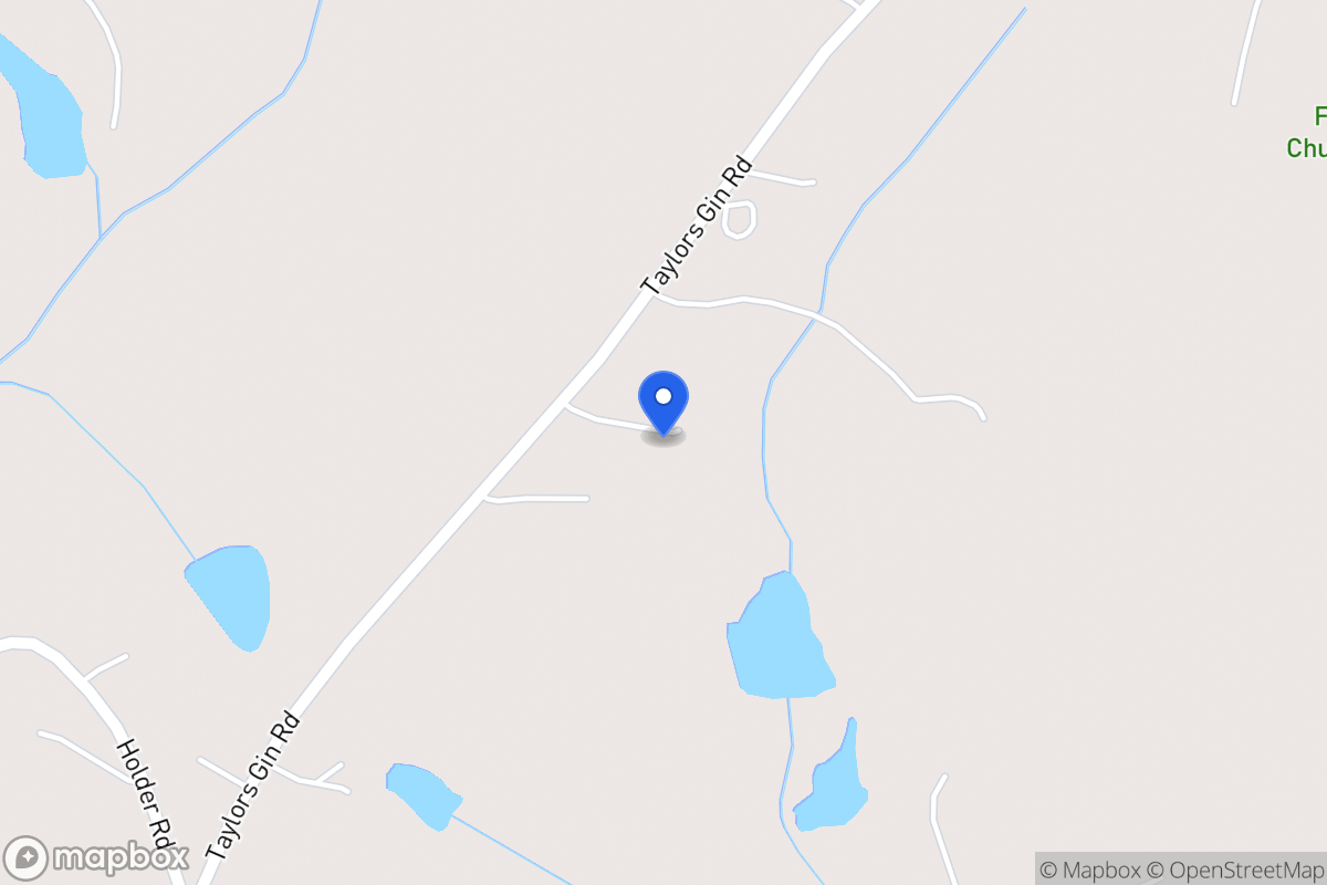 Map of 885 Taylors Gin Rd