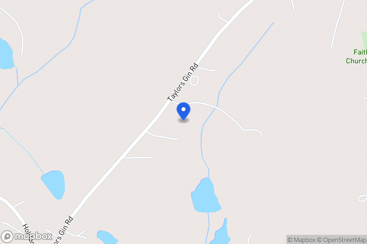 Map of 905 Taylors Gin Rd