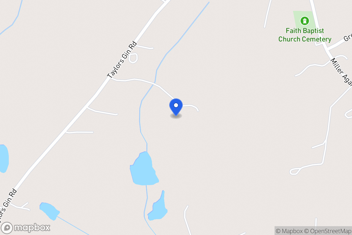 Map of 915 Taylors Gin Rd