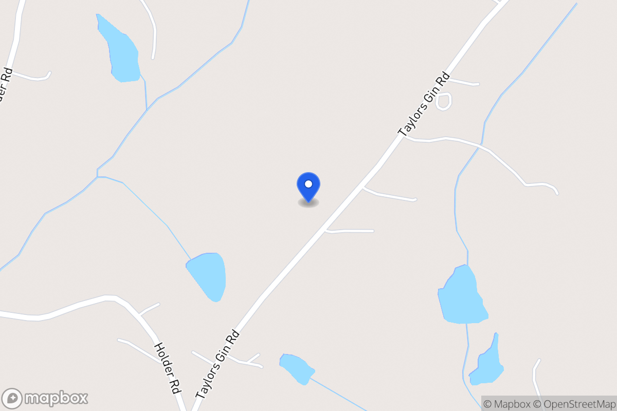 Map of 882 Taylors Gin Rd