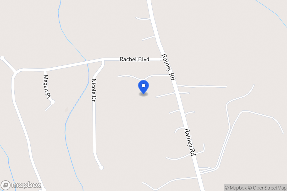 Map of 1024 Rainey Rd