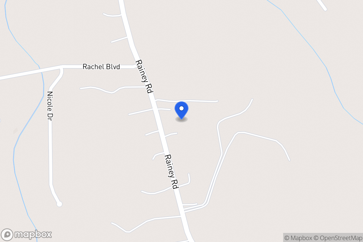 Map of 1013 Rainey Rd