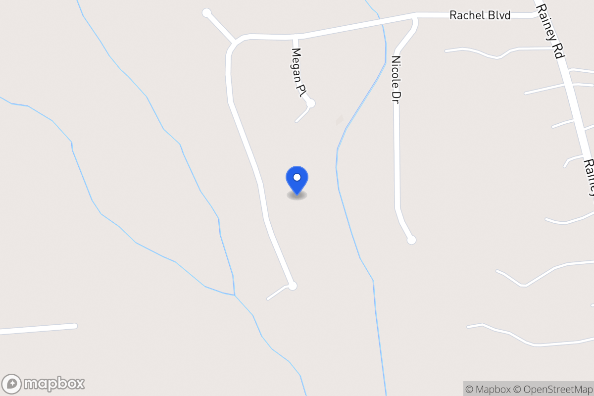 Map of 206 Rachel Blvd