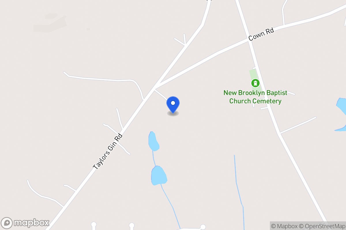 Map of 461 Taylors Gin Rd