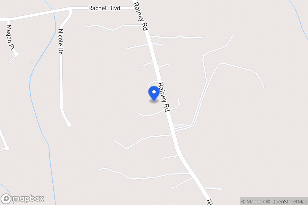 Map of 974 Rainey Rd