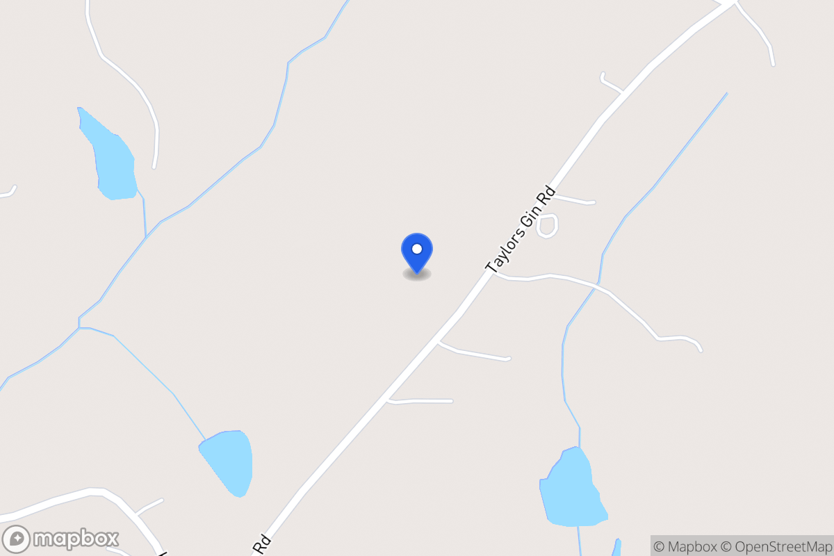 Map of 884 Taylors Gin Rd