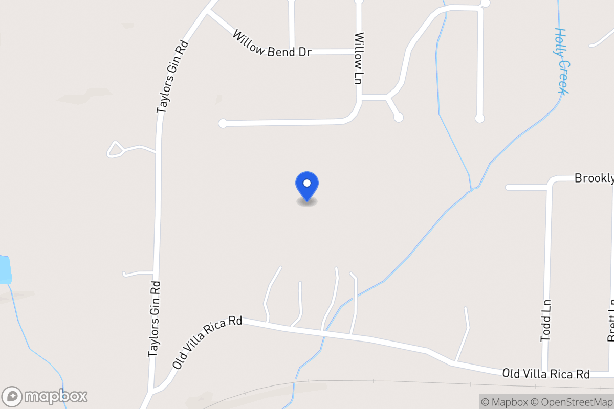 Map of 125 Taylors Gin Rd