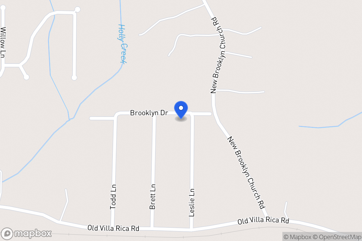 Map of 110 Leslie Ln