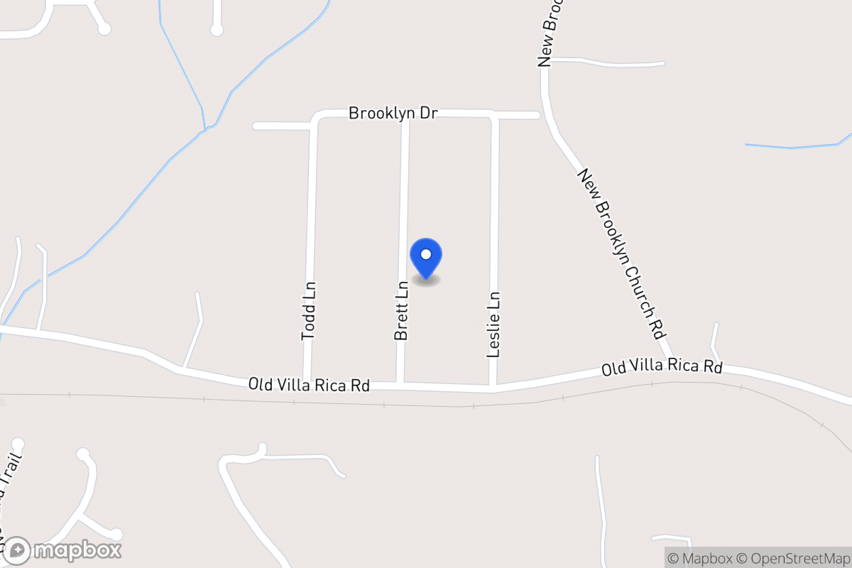 Map of 45 Brett Ln