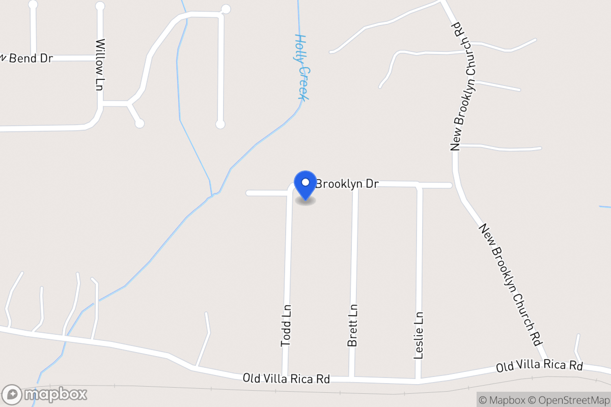 Map of 111 Todd Ln