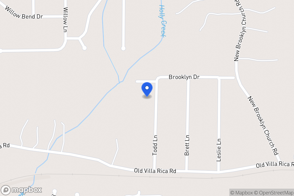 Map of 100 Todd Ln