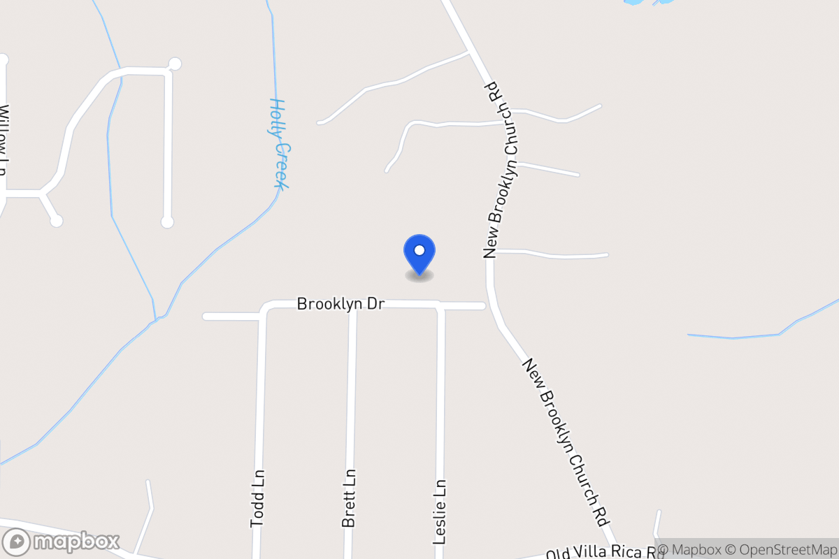 Map of 74 Brooklyn Dr