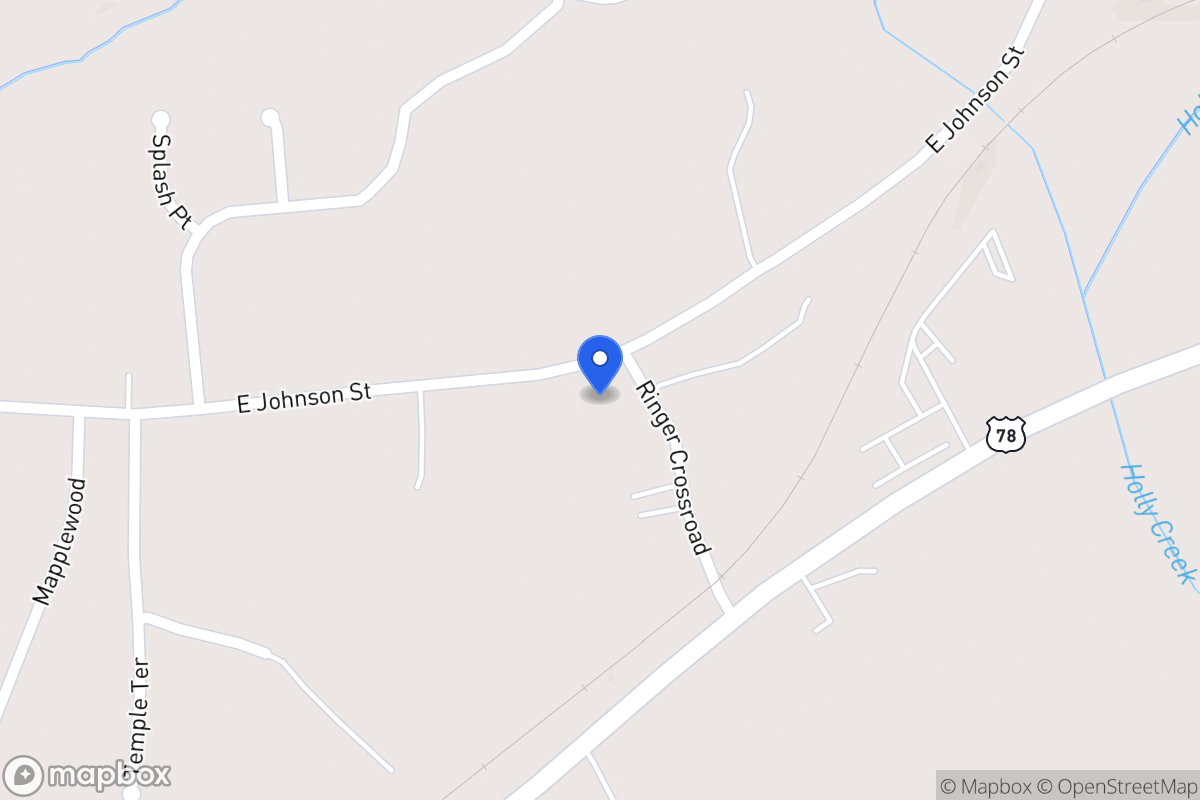 Map of 627 E Johnson St