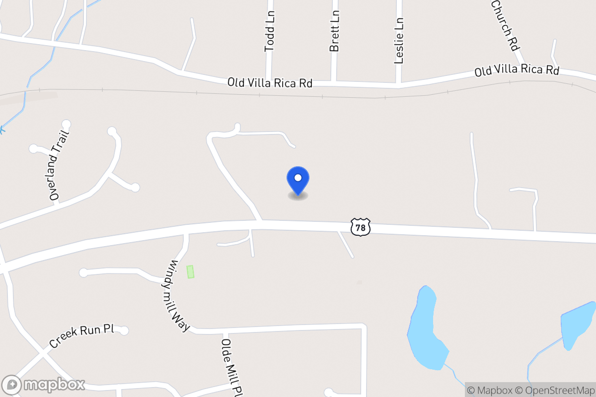 Map of 1016 E 78 Hwy