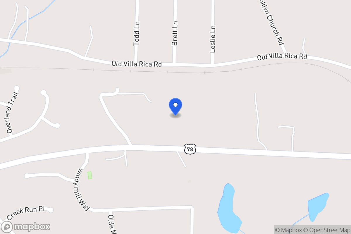 Map of 1052 E 78 Hwy