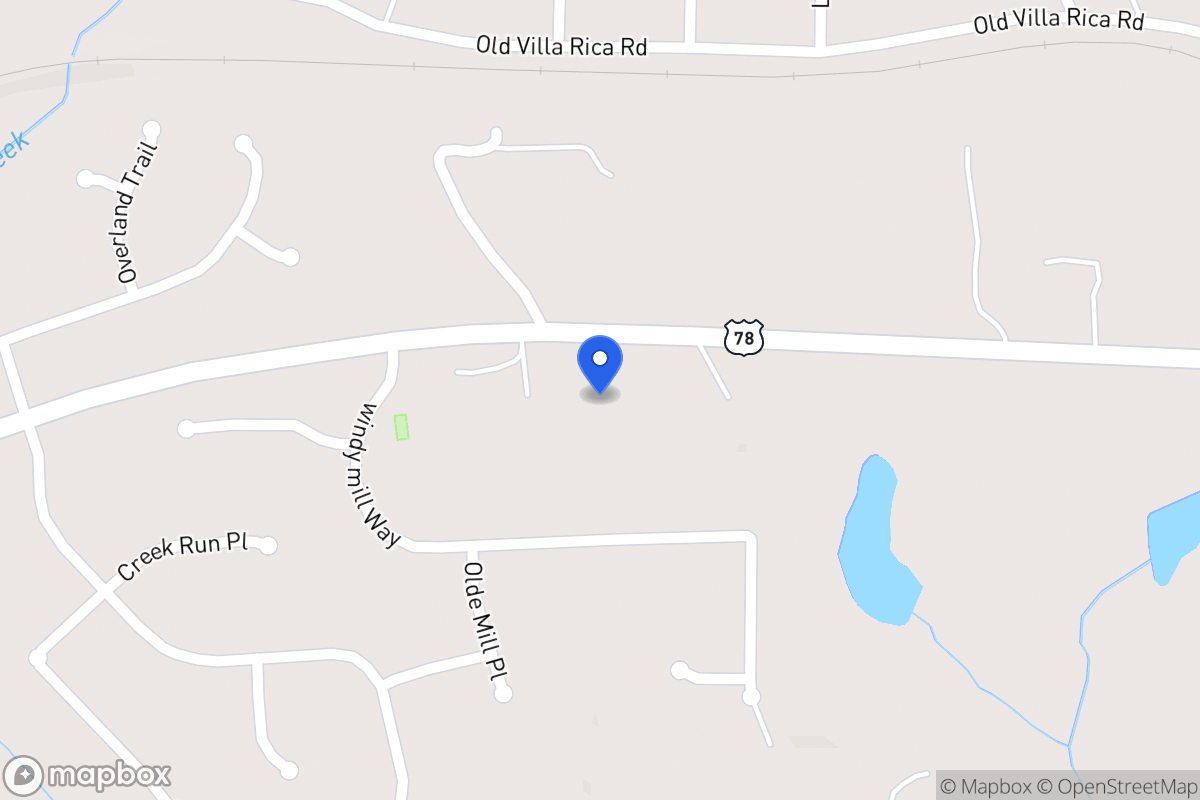 Map of 1003 E 78 Hwy