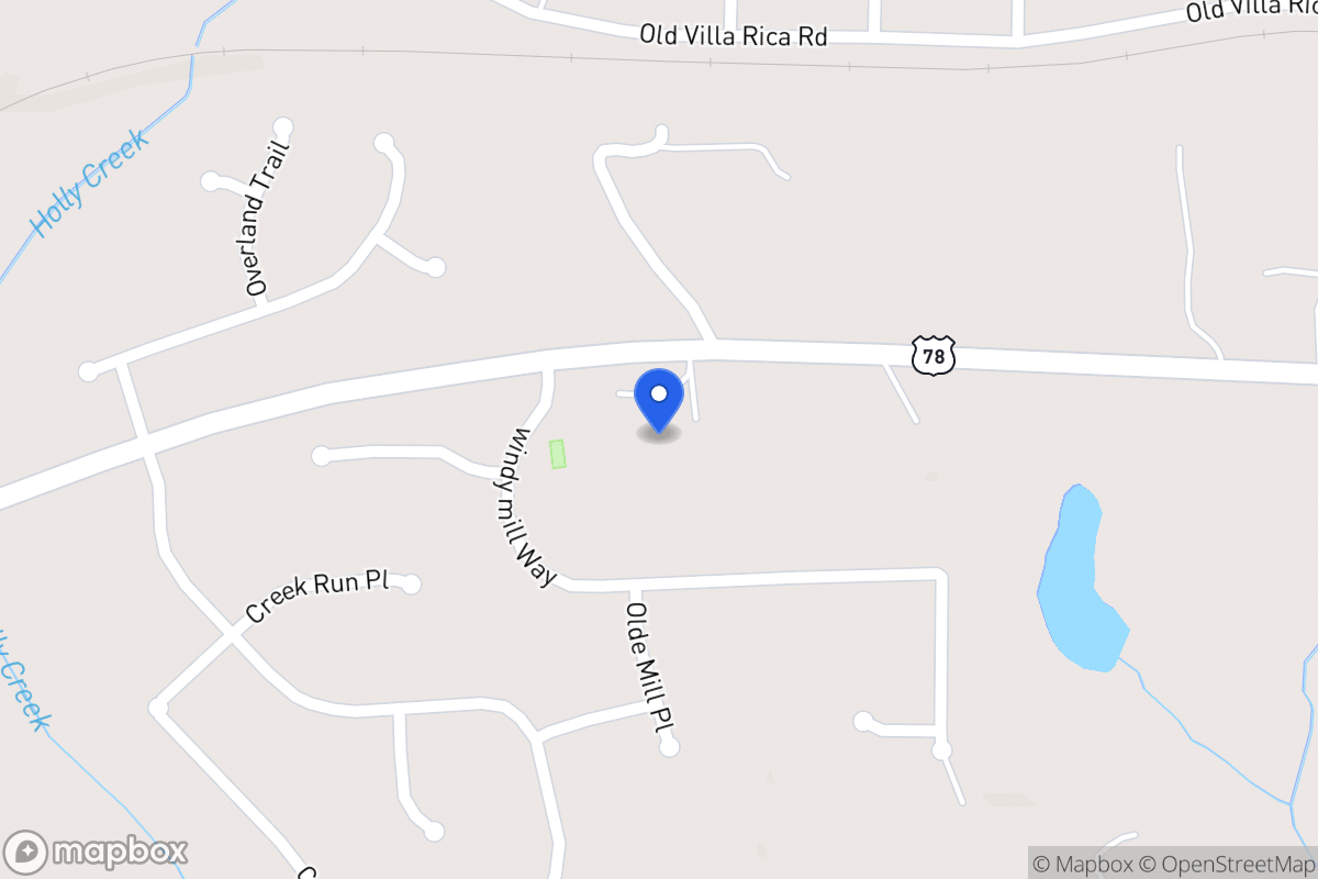 Map of 973 E 78 Hwy