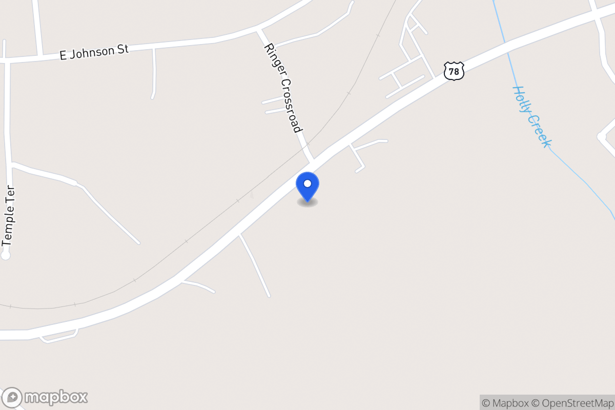 Map of 593 E 78 Hwy