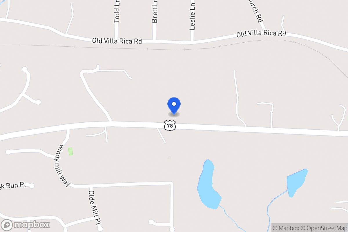 Map of 1062 E 78 Hwy