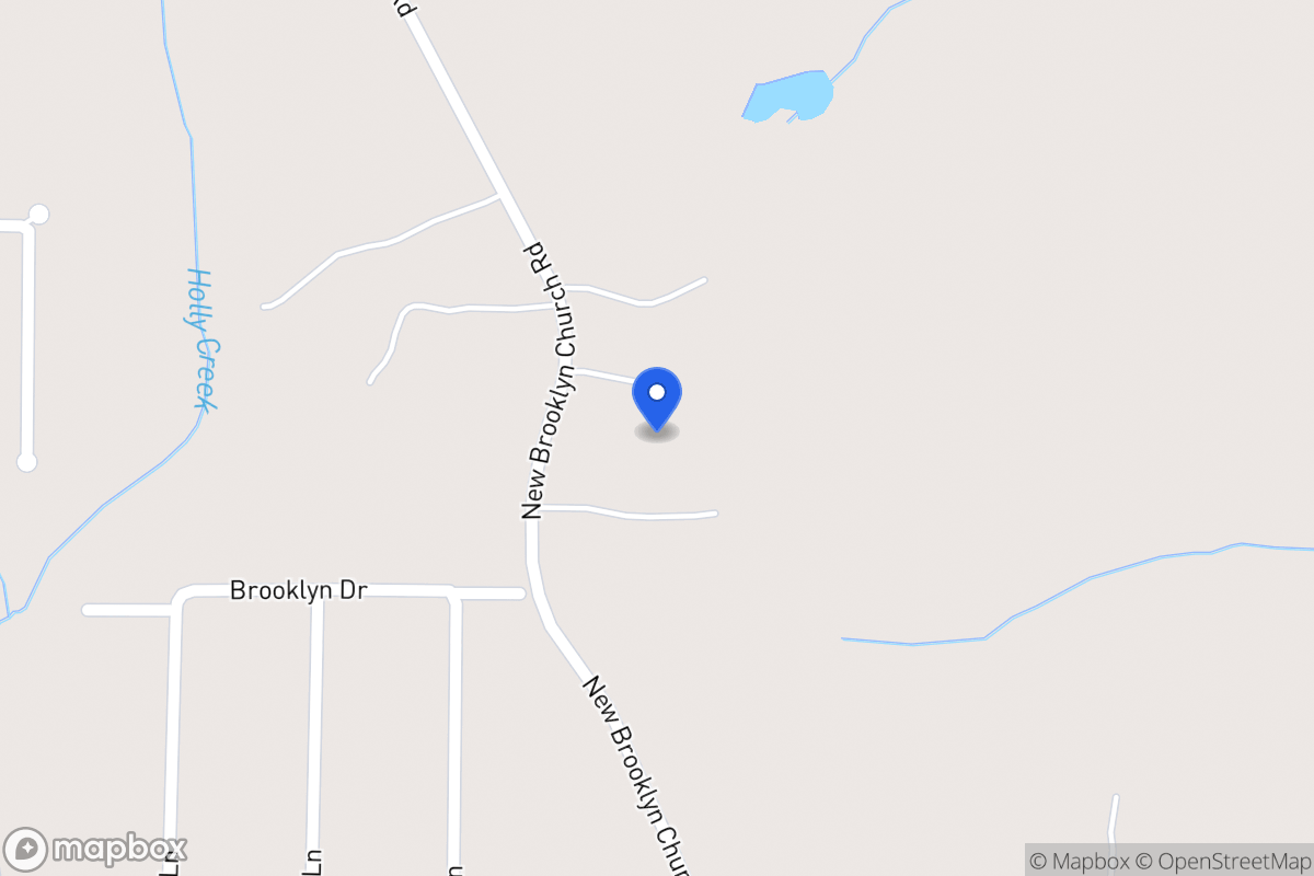 Map of 43 New Brooklyn Church Rd
