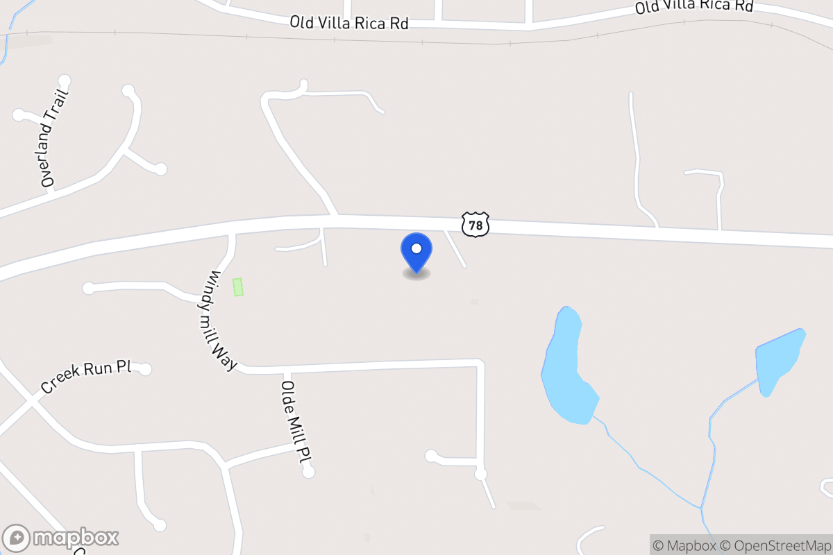 Map of 1021 E 78 Hwy