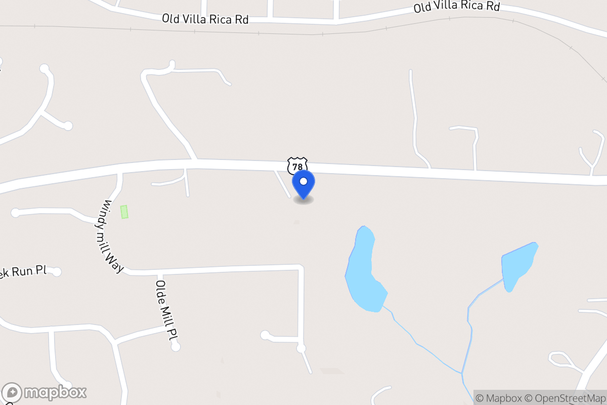 Map of 1025 E 78 Hwy