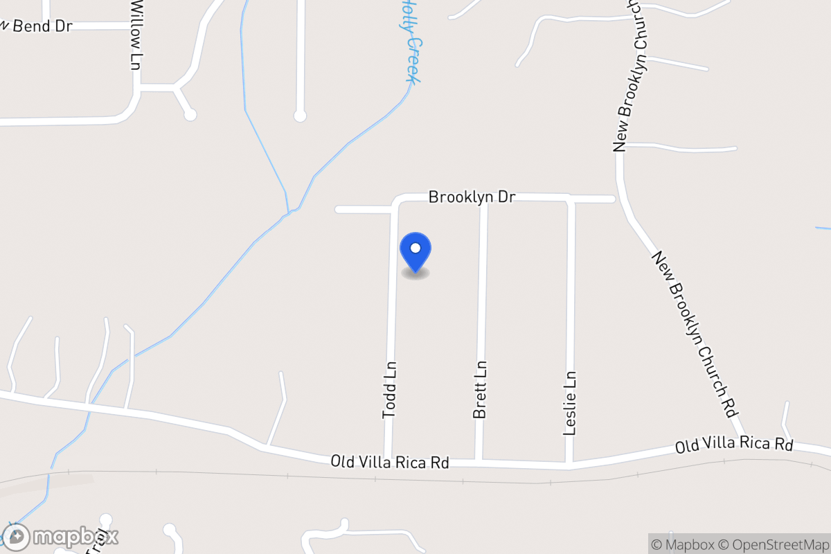 Map of 85 Todd Ln