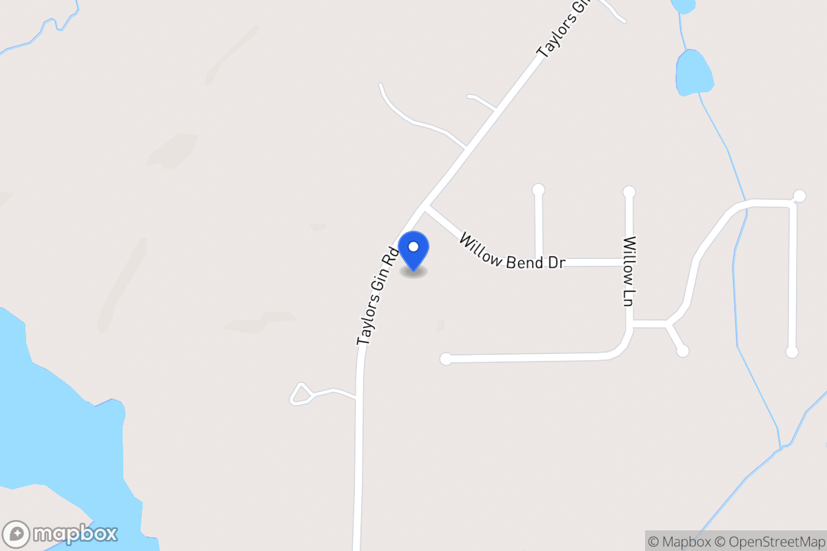Map of 265 Taylors Gin Rd