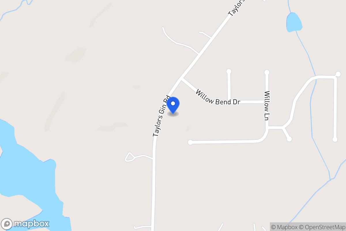 Map of 257 Taylors Gin Rd