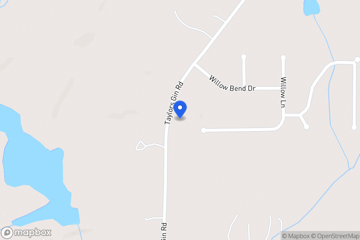 Map of 247 Taylors Gin Rd