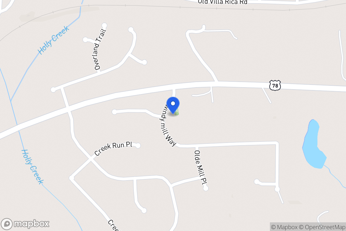 Map of 500 Windy Mill Way