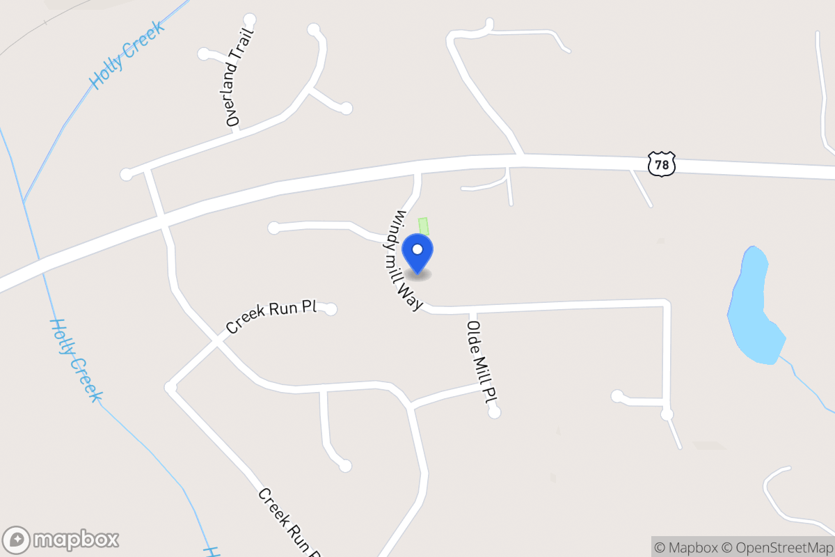 Map of 512 Windy Mill Way