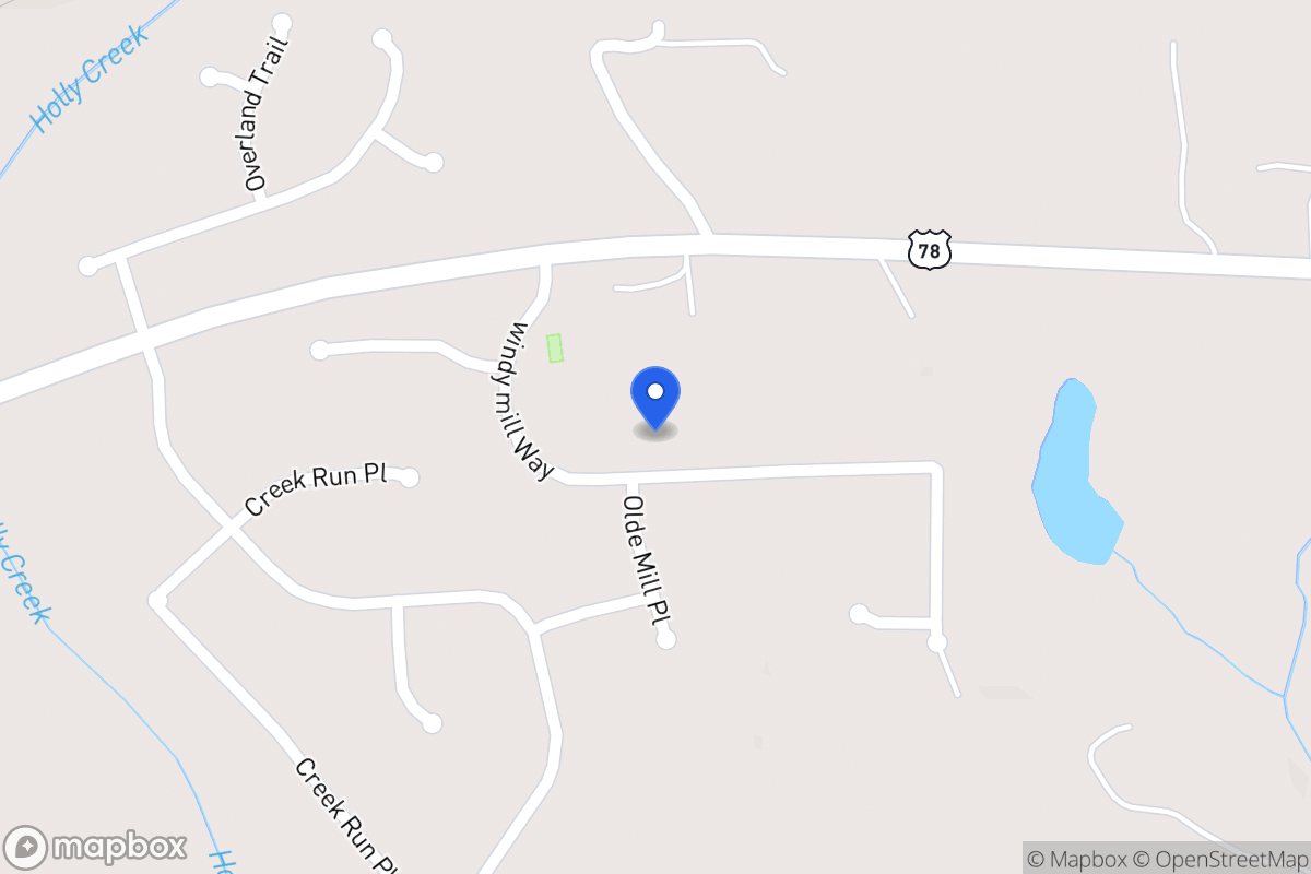 Map of 542 Windy Mill Way