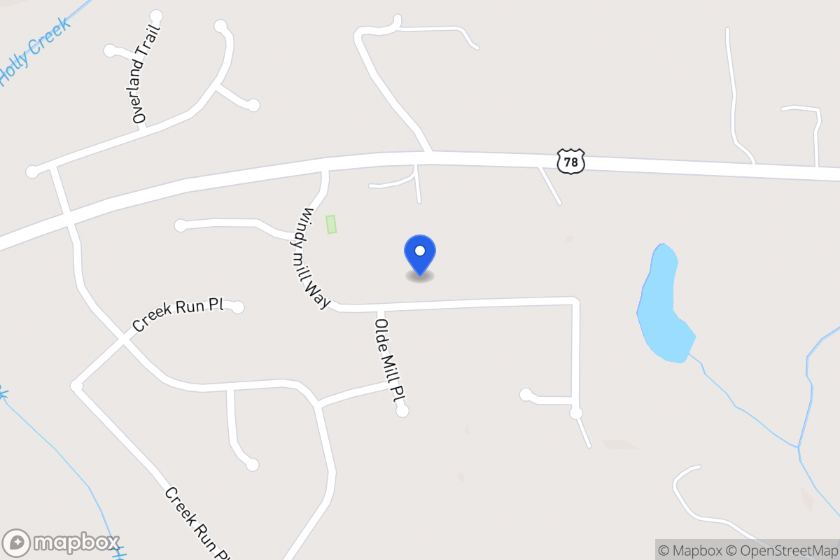 Map of 554 Windy Mill Way