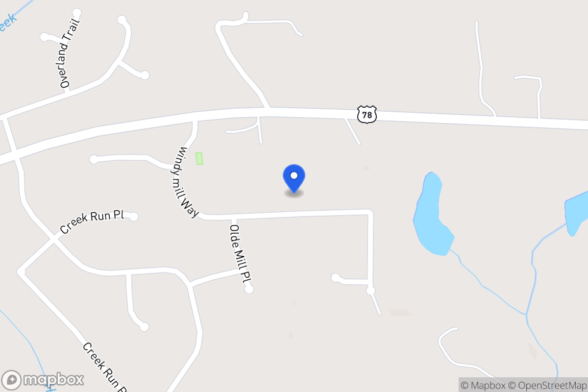 Map of 566 Windy Mill Way