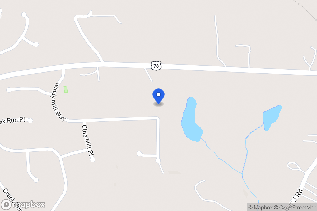 Map of 596 Windy Mill Way