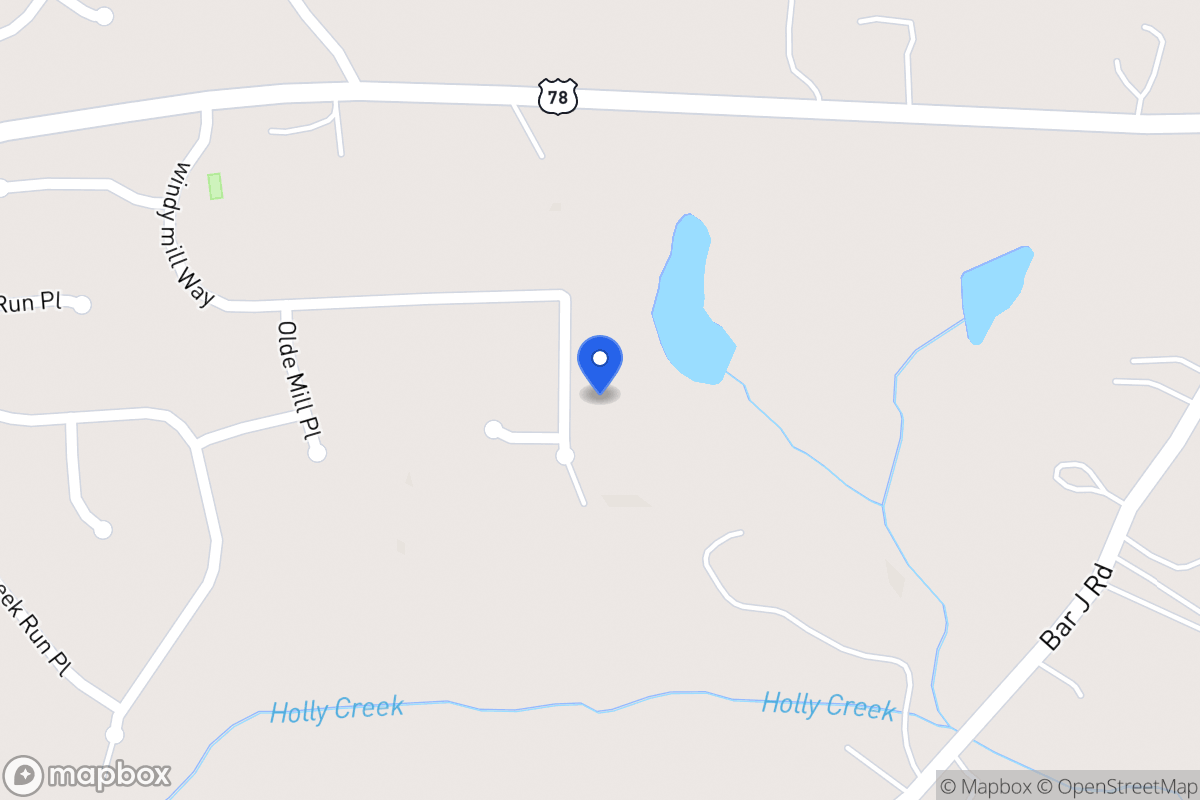 Map of 626 Windy Mill Way